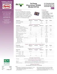 D75J-040.0M-T Datasheet Cover