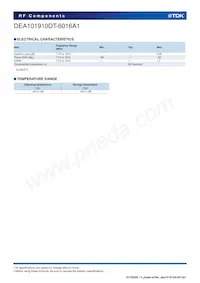 DEA101910DT-6016A1 Datasheet Page 3