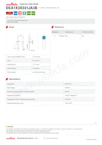 DEA1X3D331JA3B Datasheet Cover