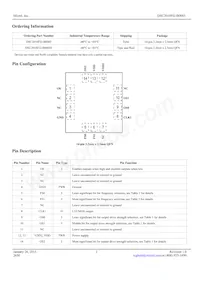 DSC2010FI2-B0005T Datasheet Page 2