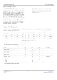 DSC2044FE2-H0006T Datasheet Pagina 3