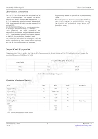 DSC2123FI2-E0024 Datasheet Pagina 3