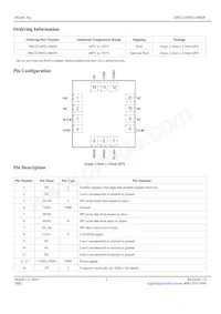 DSC2210FI2-A0028T Datasheet Pagina 2