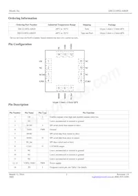 DSC2210FI2-A0028T Datasheet Page 2