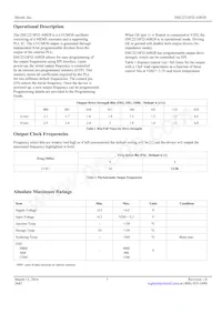 DSC2210FI2-A0028T Datasheet Pagina 3