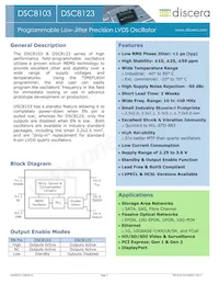 DSC8123NI2 Datenblatt Cover