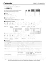 ECQ-E12224KE Datasheet Cover
