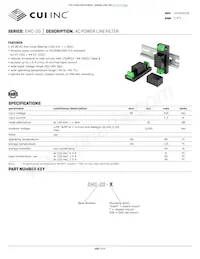 EMC-20-DIN Datasheet Cover