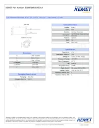 ESH476M035AE3AA Datasheet Copertura