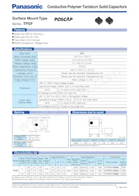 ETPSF200M9ED Datasheet Cover