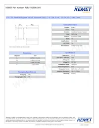 F161YR155M100V Datasheet Copertura