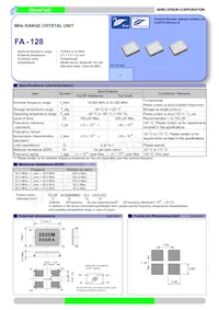 FA-128 40.0000MF10Z-AC3 Datenblatt Cover