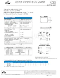 FC7BSCBMM-8.000-T1 Datasheet Copertura