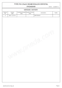 FH2400049 Datasheet Page 2