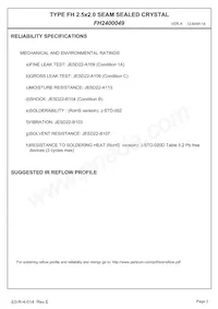 FH2400049 Datasheet Pagina 4