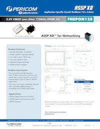 FNEPON125 Datasheet Cover