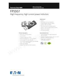 FP1007R3-R22-I Datenblatt Cover