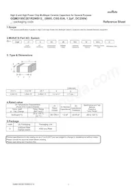 GQM2195C2E1R2WB12D Datasheet Copertura