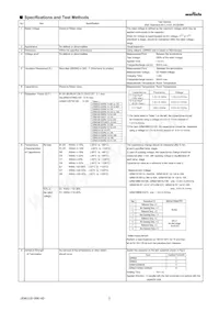 GRM022R61A472KE19L Datasheet Page 2