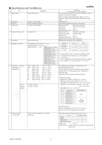 GRM219C80G106ME19D Datasheet Page 2