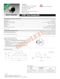 H-550-6A-1 Datasheet Cover