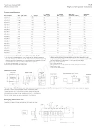 HC8-220-R 데이터 시트 페이지 2