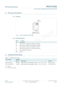 IP5311CX5/LF Datasheet Page 2