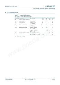 IP5311CX5/LF Datasheet Pagina 4