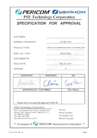 KK3270052 Datasheet Cover