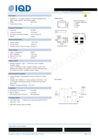 LFSPXO056215REEL Datenblatt Cover