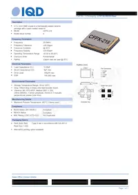 LFXTAL069381REEL Datasheet Cover