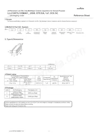 LLL219R70J105MA01L Datasheet Cover