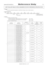 LQH44NN680K03L Datasheet Copertura