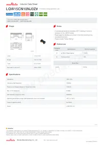 LQW15CN18NJ0ZD Datasheet Cover