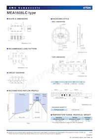 MEA1608LC040T001 Datasheet Page 3