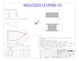 MGV2520121R5M-10數據表 封面