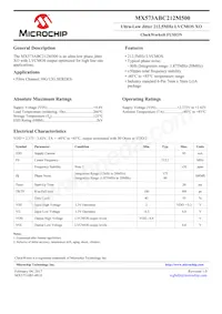 MX573ABC212M500-TR Datasheet Cover