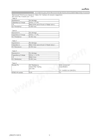 NFM31HK103R2A3L Datasheet Page 5