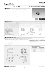 NX1612AA-26MHZ STD-CSI-3 Datasheet Cover
