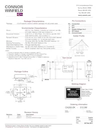 OX200-DK-010.0M Datasheet Page 2