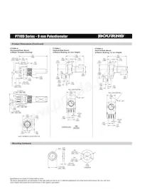 PTV09A-4020U-B501 Datasheet Page 3