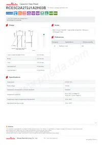 RCE5C2A272J1A2H03B 데이터 시트 표지