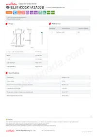 RHEL81H332K1A2A03B Datenblatt Cover