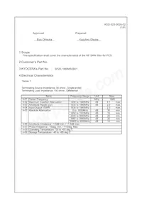 SF25-1960M5UB01 Datasheet Page 2