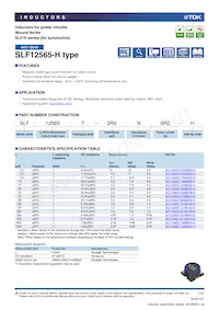 SLF12565T-4R2N5R5-H Datenblatt Cover