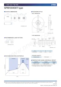 SPM10040XT-R68M Datasheet Pagina 3