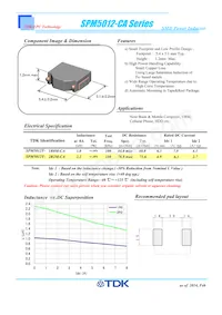 SPM5012T-R47M-CA02 Datasheet Cover