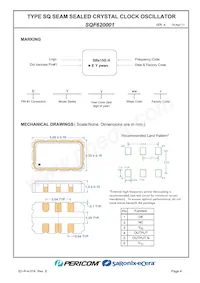 SQF620001 Datasheet Pagina 6