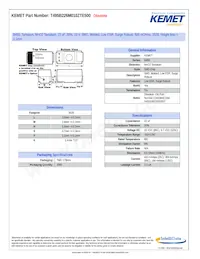 T495B226M010ZTE500 Datasheet Cover