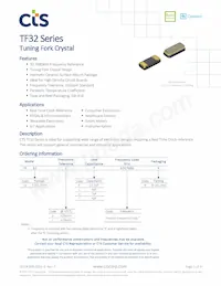 TF325N32K7680R Datasheet Cover